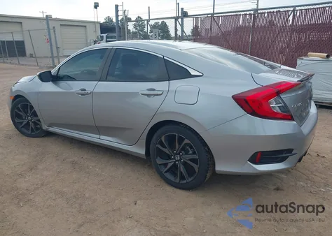 2020 Honda Civic Sport from USA, damaged, VIN 19XFC2F84LE020841